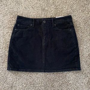 American Eagle High-Waisted Corduroy Mini Skirt